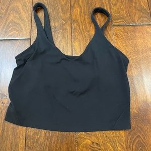 luluelemon size 6 black align top
